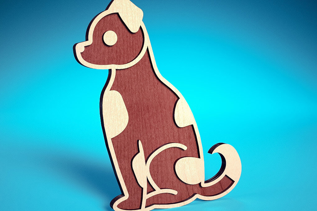 Σετ των 3 Intra απο ξύλο plywood 3mm-4mm πάχος Χριστουγεννιάτικο Gingerbread Cut  Δίασταση 15x15 cm INTRAFABR-75818554