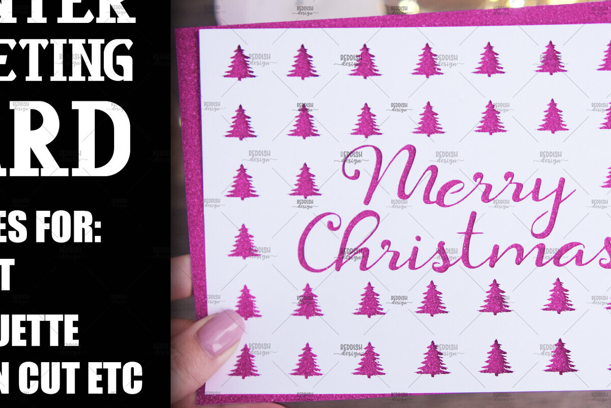 Σετ των 2 Intra απο ξύλο plywood 3mm-4mm πάχος Χριστουγεννιάτικη ευχετήρια κάρτα Δίασταση 15x15 cm INTRAFABR-108804650