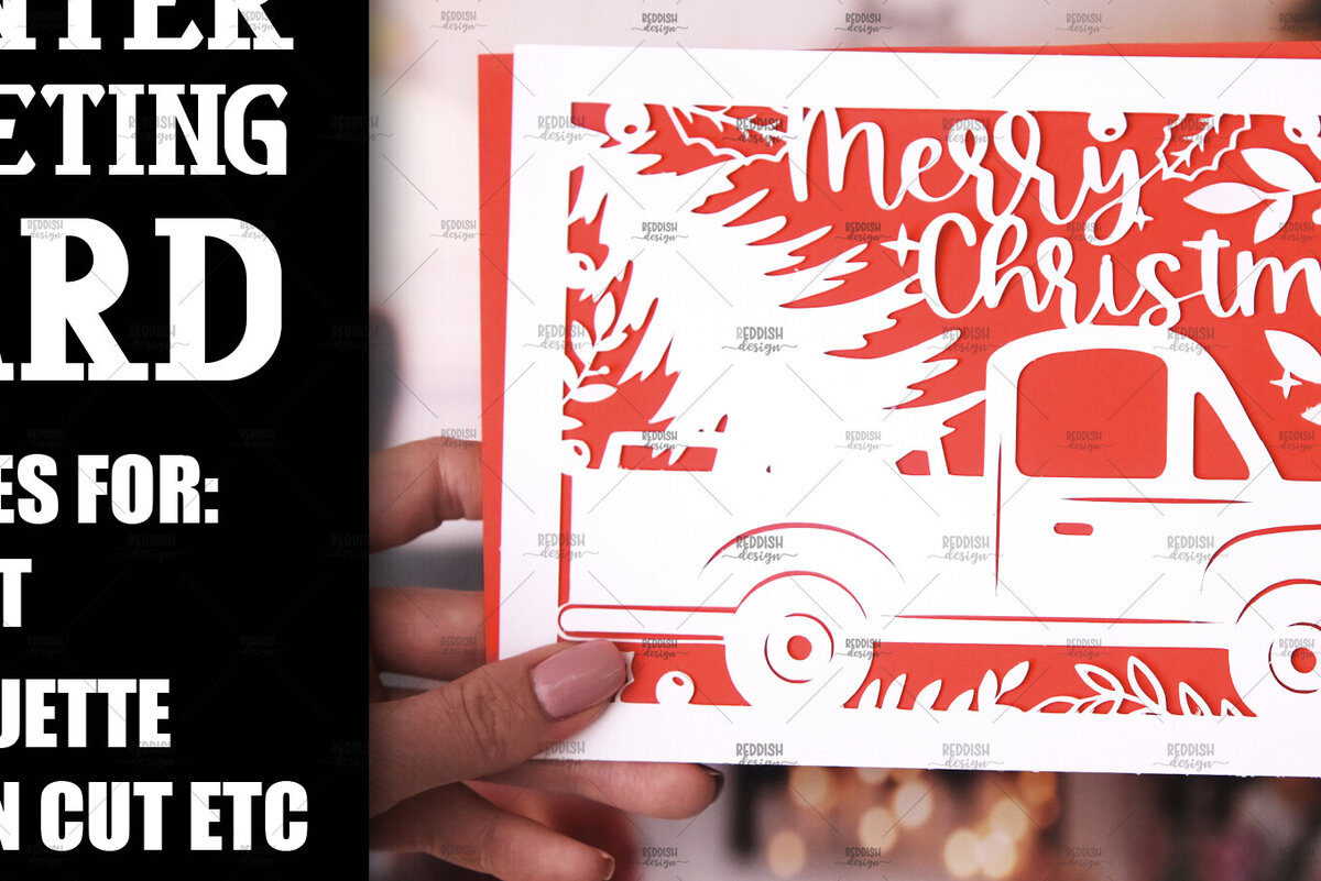 Σετ των 3 Intra απο ξύλο plywood 3mm-4mm πάχος Πρότυπο ευχετήριας κάρτας Χριστουγέννων Δίασταση 15x15 cm INTRAFABR-108804335