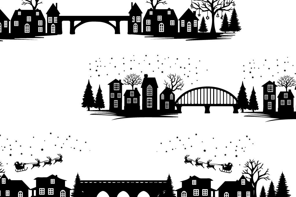 Σετ των 2 Intra απο ξύλο plywood 3mm-4mm πάχος γέφυρας Χριστουγεννιάτικου Σπίτι Δίασταση 15x15 cm INTRAFABR-80222032