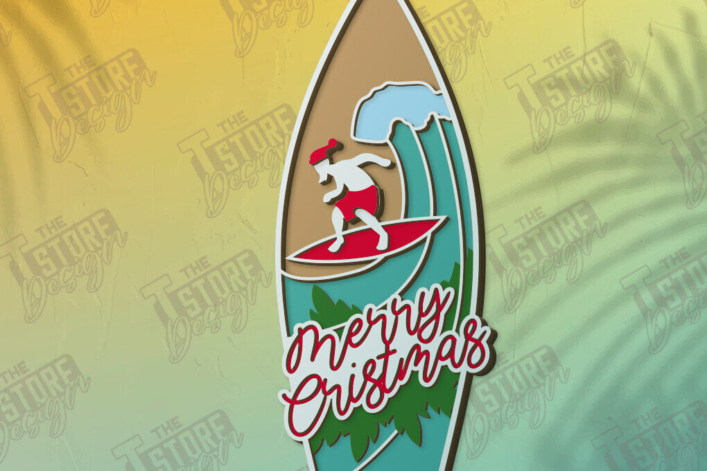 Σετ των 2 Intra απο ξύλο plywood 3mm-4mm πάχος Χριστούγεννα τον Ιούλιο κοπής με λέιζερ | CNC Δίασταση 15x15 cm INTRAFABR-121982935