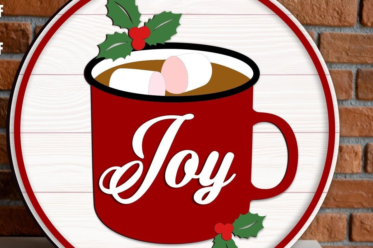 Intra απο ξύλο plywood 3mm-4mm πάχος περικοπής Sign Christmas Δίασταση 30x30 cm INTRAFABR-38390810