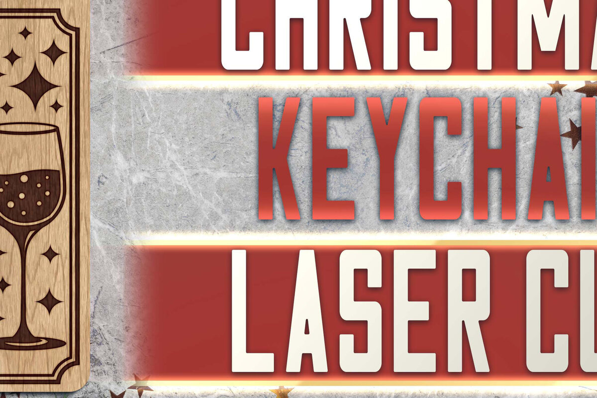 Σετ των 3 Intra απο ξύλο plywood 3mm-4mm πάχος Christmas Keychain | Χριστούγεννα Δίασταση 6x6 cm INTRAFABR-62988670