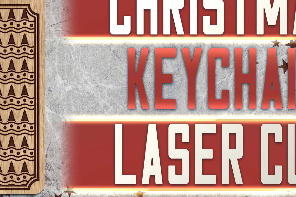 Σετ των 3 Intra απο ξύλο plywood 3mm-4mm πάχος Christmas Keychain | Χριστούγεννα Δίασταση 6x6 cm INTRAFABR-62988722