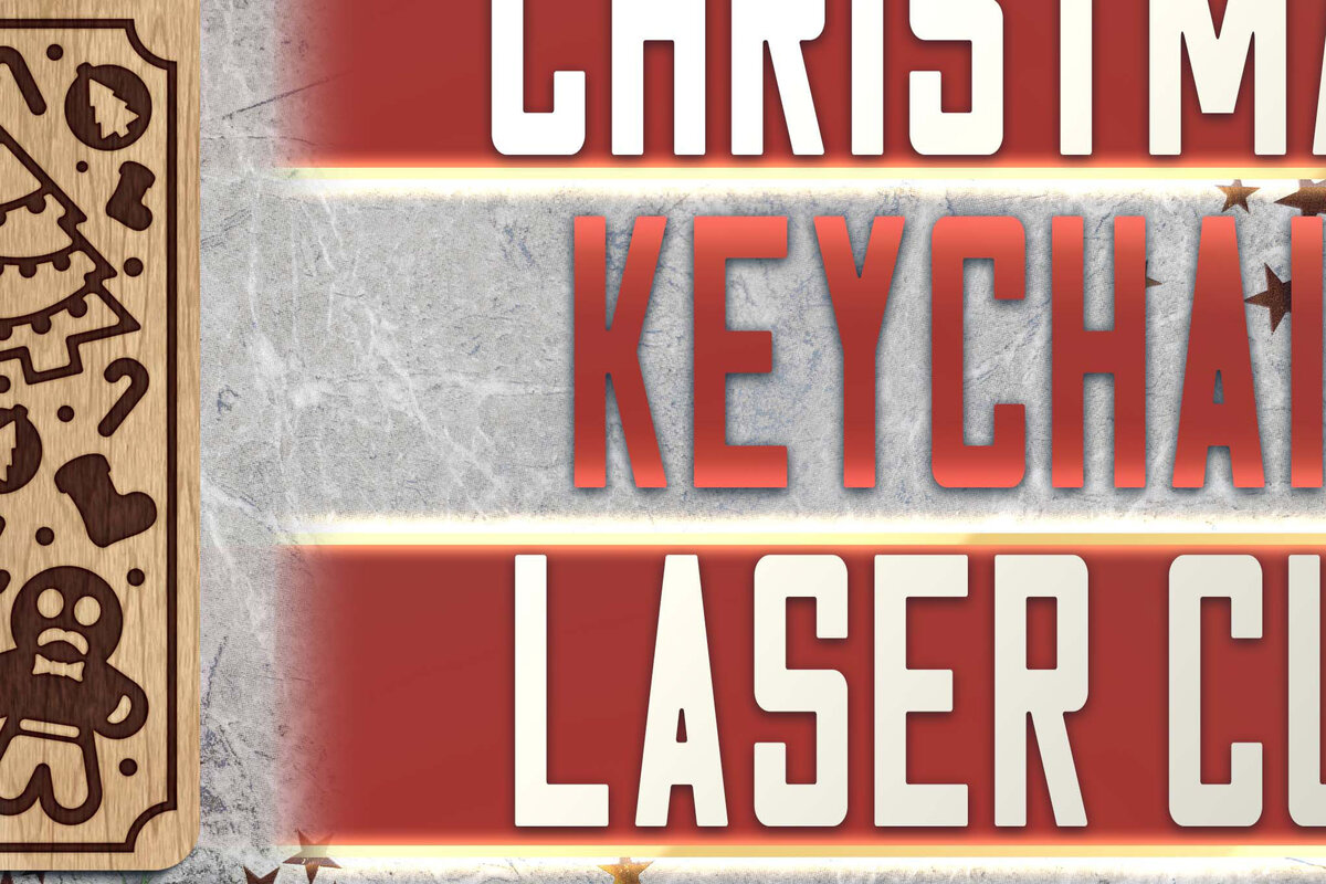 Σετ των 3 Intra απο ξύλο plywood 3mm-4mm πάχος Christmas Keychain | Χριστούγεννα Δίασταση 6x6 cm INTRAFABR-62988499