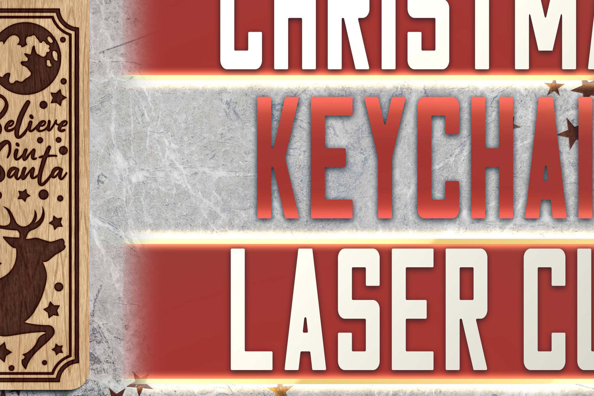 Σετ των 3 Intra απο ξύλο plywood 3mm-4mm πάχος Christmas Keychain | Χριστούγεννα Δίασταση 6x6 cm INTRAFABR-62988542