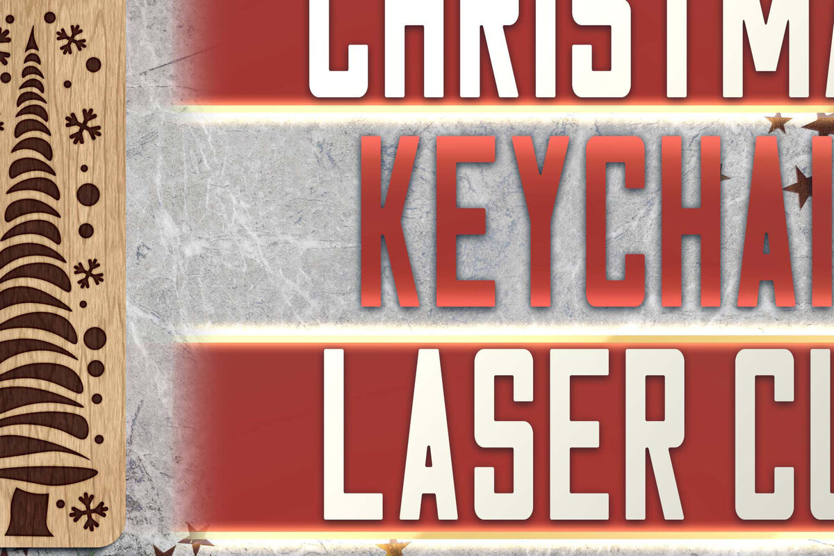 Σετ των 3 Intra απο ξύλο plywood 3mm-4mm πάχος Christmas Keychain | Χριστούγεννα Δίασταση 6x6 cm INTRAFABR-62988599