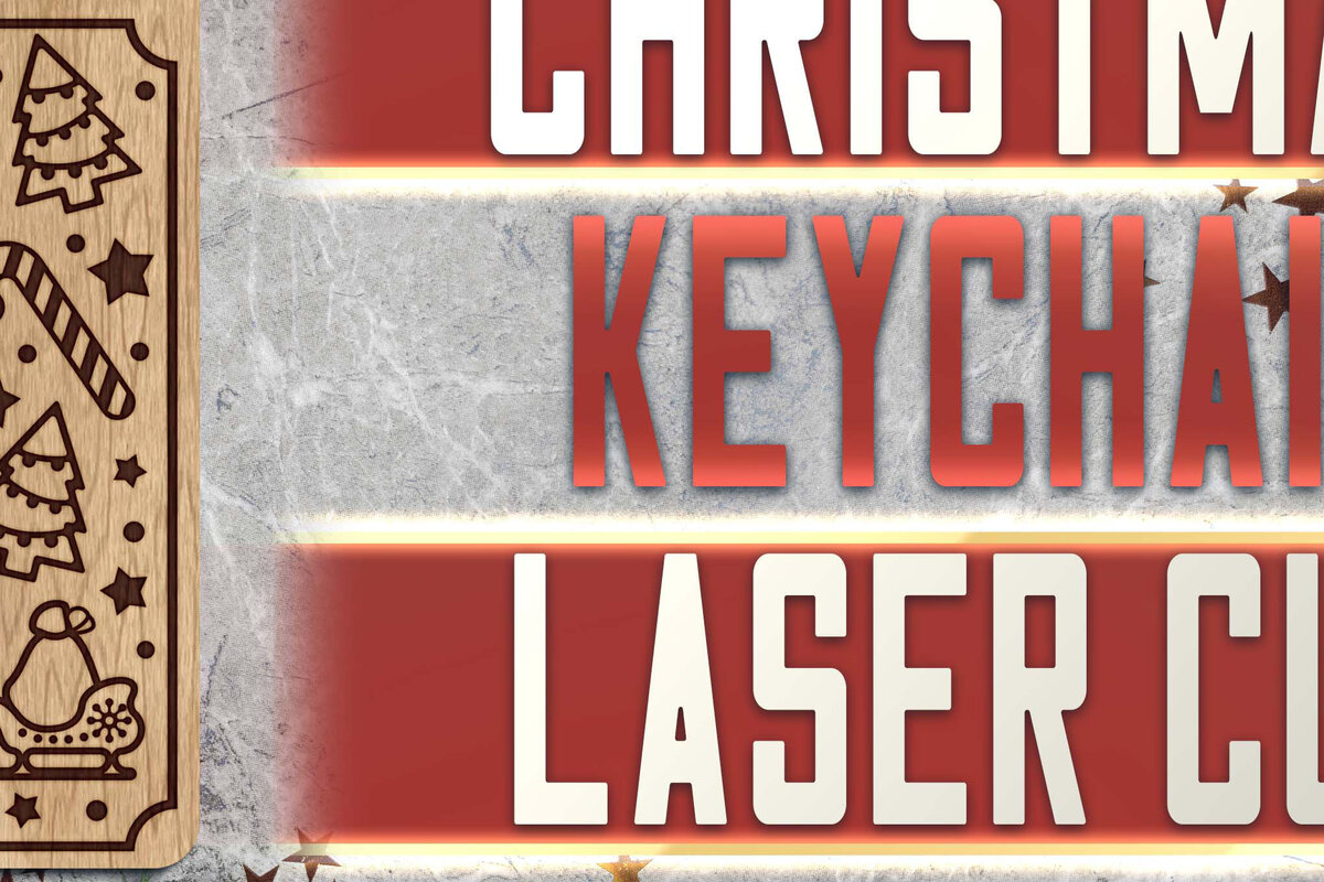 Σετ των 3 Intra απο ξύλο plywood 3mm-4mm πάχος Christmas Keychain | Χριστούγεννα Δίασταση 6x6 cm INTRAFABR-62988404