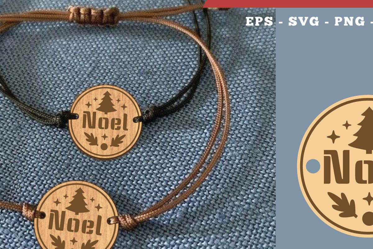 Σετ των 3 Intra απο ξύλο plywood 3mm-4mm πάχος Χριστουγεννιάτικο βραχιόλι κοπής με λέιζερ 2 Δίασταση 5x5 cm INTRAFABR-111697600