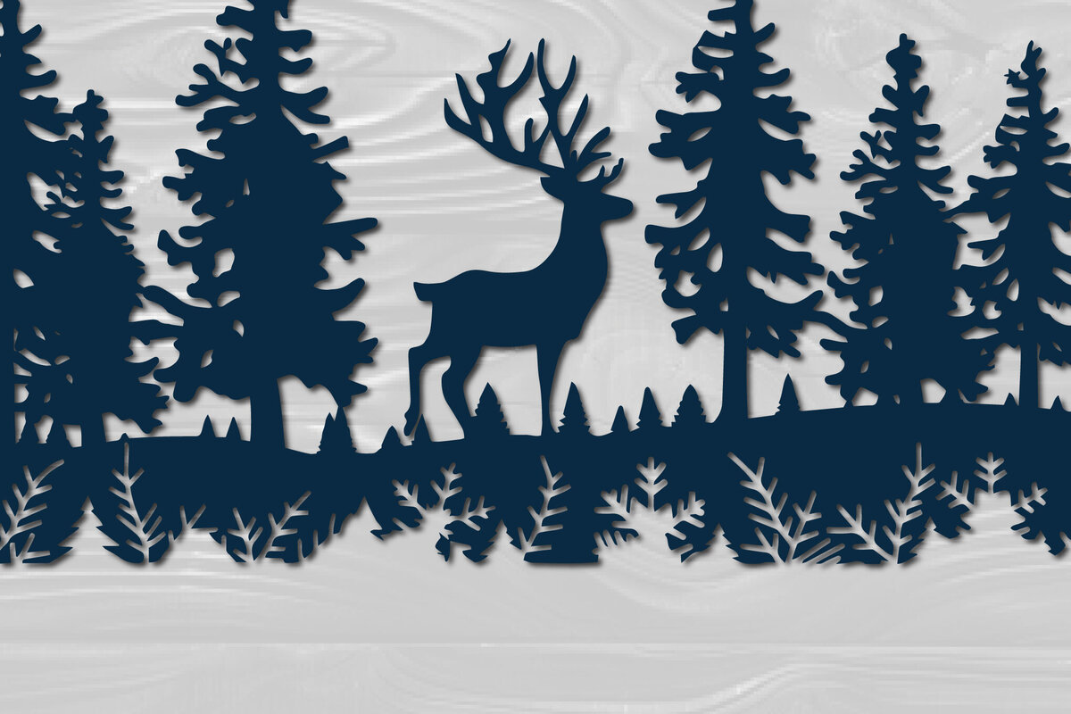 Σετ των 3 Intra απο ξύλο plywood 3mm-4mm πάχος Χριστουγεννιάτικο Δίασταση 4x4 cm INTRAFABR-102763649