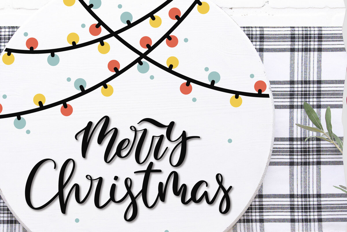 Intra απο ξύλο plywood 3mm-4mm πάχος Χριστουγεννιάτικα Φωτάκια Γιρλάντα Κρεμάστρα πόρτας Δίασταση 20x30 cm INTRAFABR-19556072