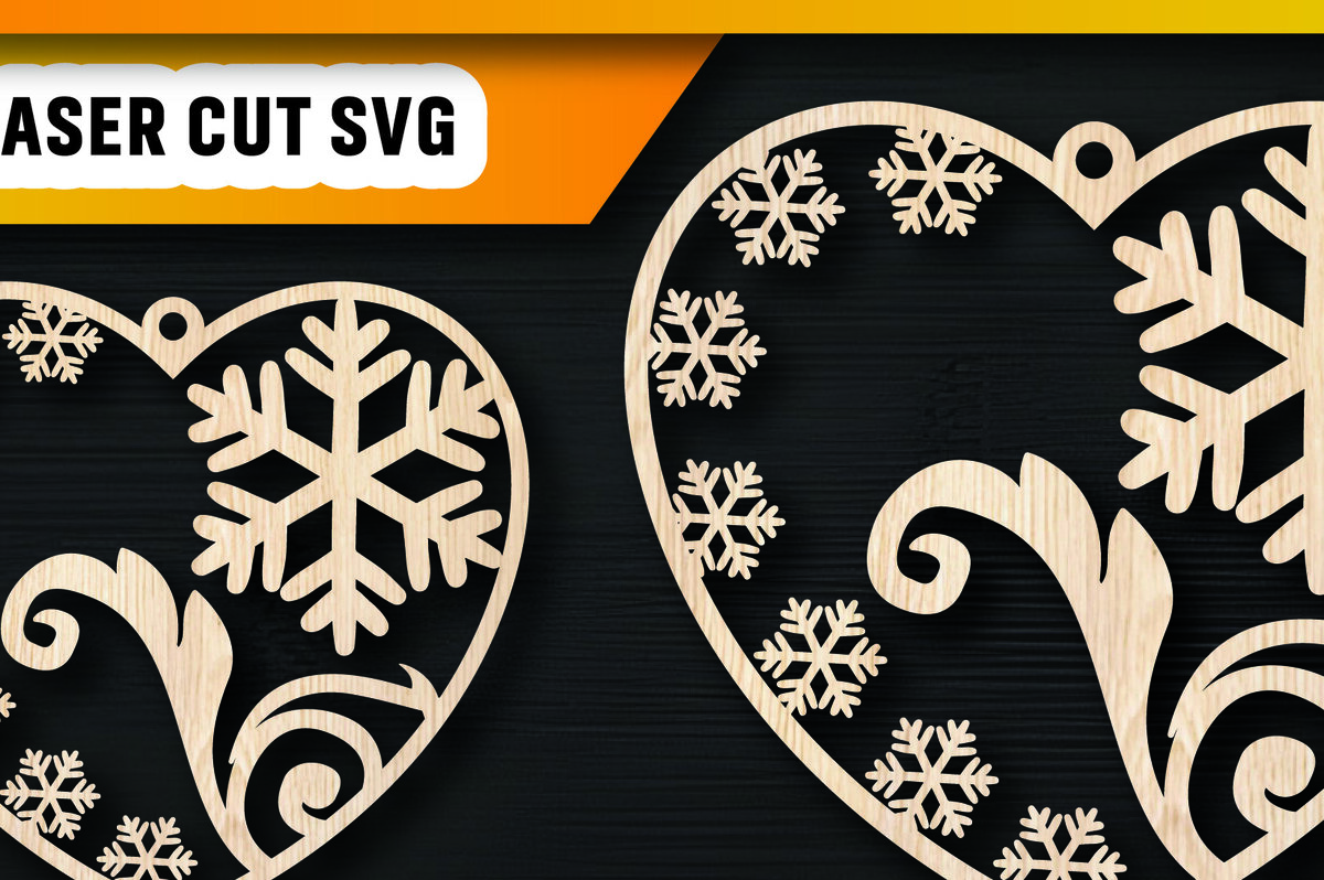 Σετ των 3 Intra απο ξύλο plywood 3mm-4mm πάχος Χριστουγεννιάτικα στολίδια αγάπης με λέιζερ Δίασταση 8x8 cm INTRAFABR-105860735