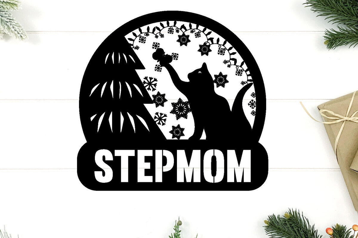 Intra απο ξύλο plywood 3mm-4mm πάχος Χριστουγεννιάτικομεταλλικού τοίχου Δίασταση 40x40 cm INTRAFABR-84603564