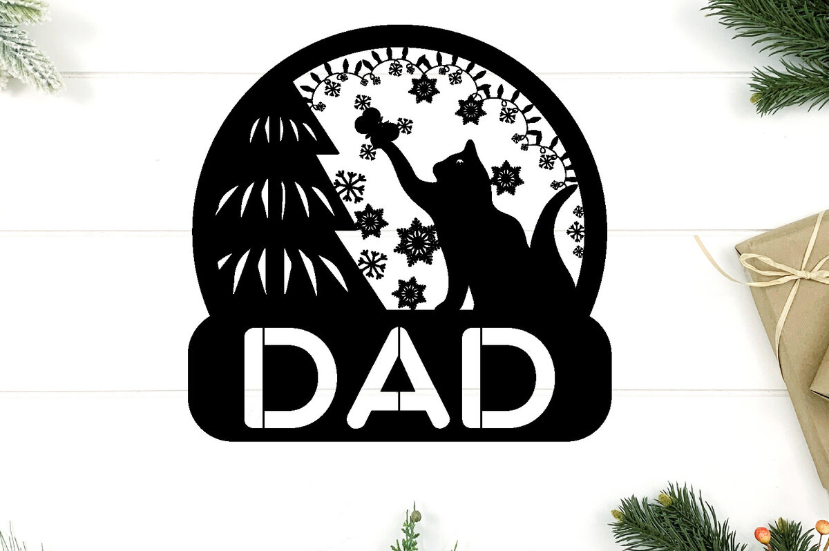 Intra απο ξύλο plywood 3mm-4mm πάχος Χριστουγεννιάτικομεταλλικού τοίχου Δίασταση 40x40 cm INTRAFABR-84603077