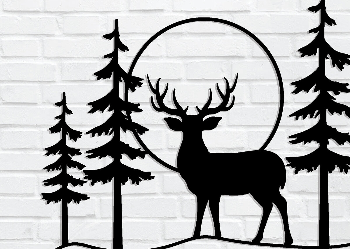 Intra απο ξύλο plywood 3mm-4mm πάχος Χριστουγεννιάτικα κοπής με λέιζερ μεταλλικών τοίχων Δίασταση 40x40 cm INTRAFABR-85275709