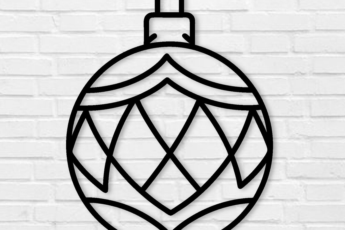 Intra απο ξύλο plywood 3mm-4mm πάχος Χριστουγεννιάτικα κοπής με λέιζερ μεταλλικών τοίχων Δίασταση 40x40 cm INTRAFABR-100558896