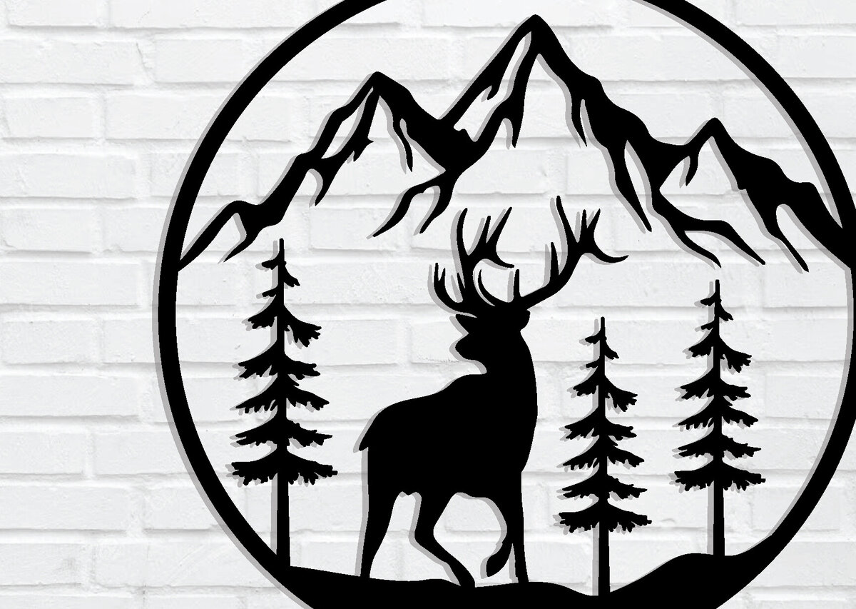 Intra απο ξύλο plywood 3mm-4mm πάχος Χριστουγεννιάτικα κοπής με λέιζερ μεταλλικών τοίχων Δίασταση 40x40 cm INTRAFABR-85276052