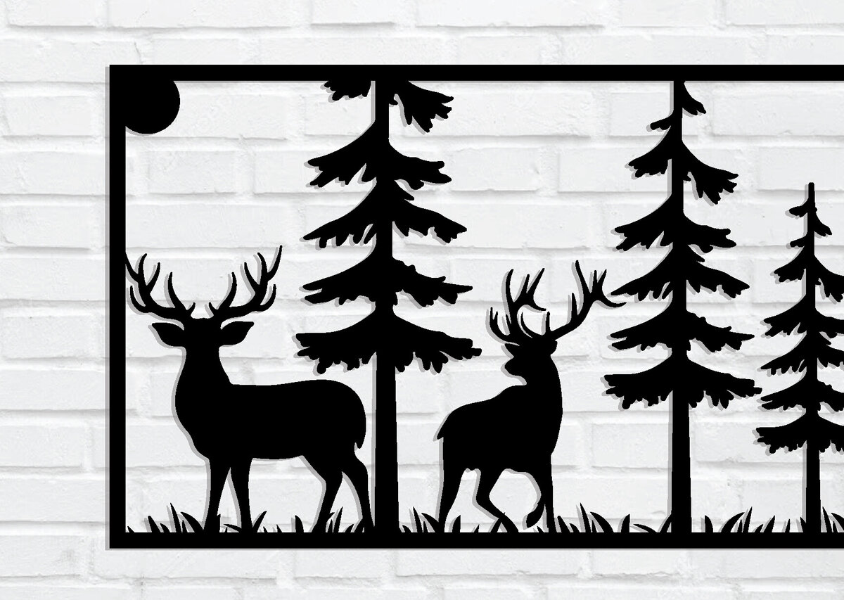 Intra απο ξύλο plywood 3mm-4mm πάχος Χριστουγεννιάτικα κοπής με λέιζερ μεταλλικών τοίχων Δίασταση 40x40 cm INTRAFABR-85276141