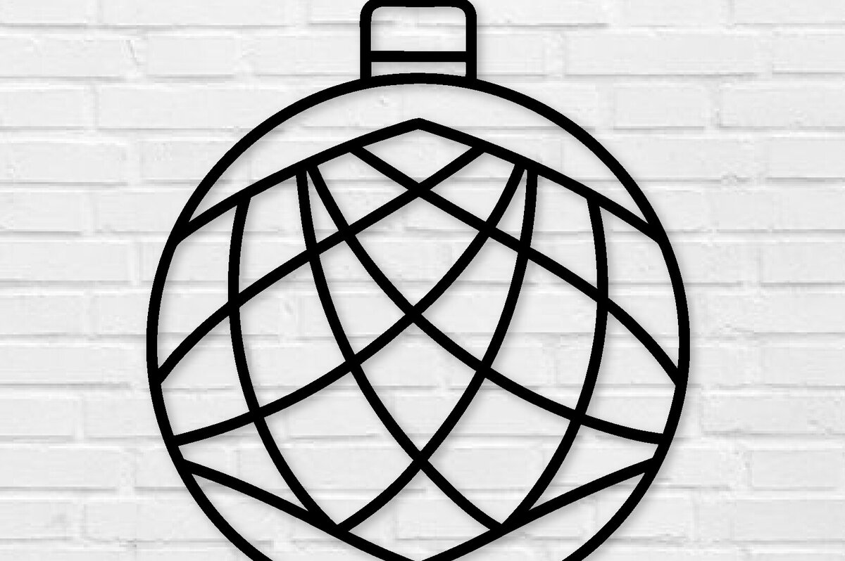 Intra απο ξύλο plywood 3mm-4mm πάχος Χριστουγεννιάτικα κοπής με λέιζερ μεταλλικών τοίχων Δίασταση 40x40 cm INTRAFABR-100561480