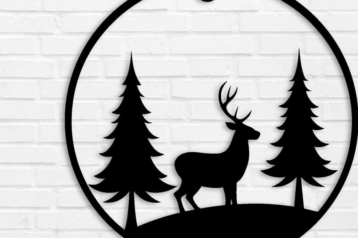 Intra απο ξύλο plywood 3mm-4mm πάχος Χριστουγεννιάτικα κοπής με λέιζερ μεταλλικών τοίχων Δίασταση 40x40 cm INTRAFABR-101380988