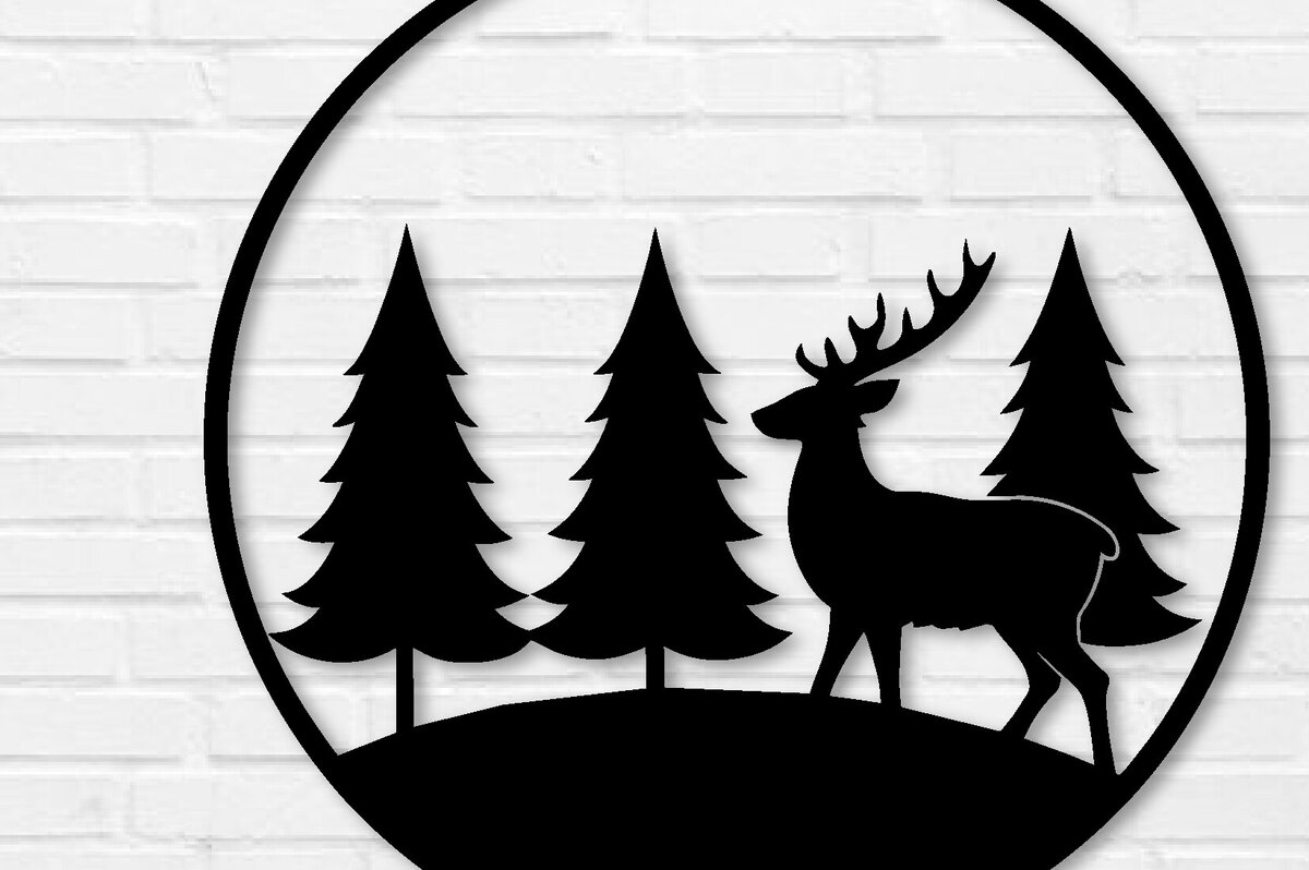 Intra απο ξύλο plywood 3mm-4mm πάχος Χριστουγεννιάτικα κοπής με λέιζερ μεταλλικών τοίχων Δίασταση 40x40 cm INTRAFABR-101381033