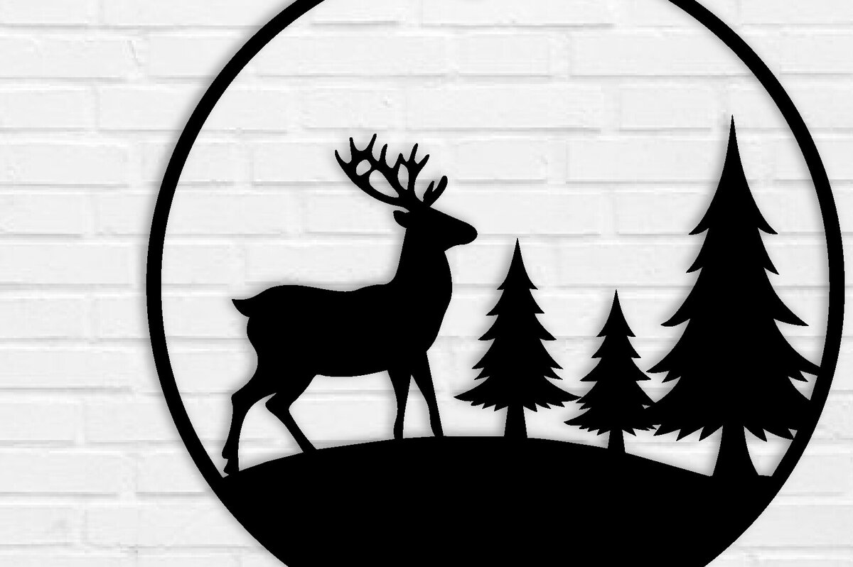 Intra απο ξύλο plywood 3mm-4mm πάχος Χριστουγεννιάτικα κοπής με λέιζερ μεταλλικών τοίχων Δίασταση 40x40 cm INTRAFABR-101381196