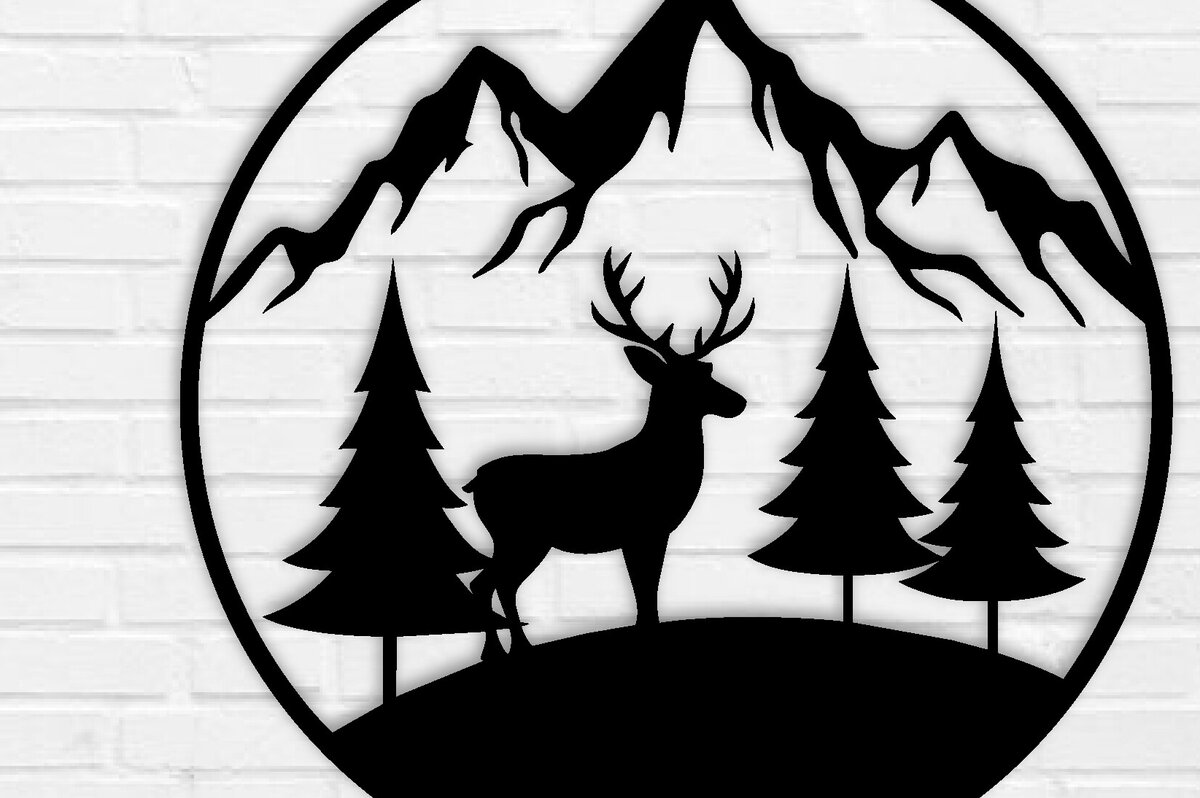 Intra απο ξύλο plywood 3mm-4mm πάχος Χριστουγεννιάτικα κοπής με λέιζερ μεταλλικών τοίχων Δίασταση 40x40 cm INTRAFABR-101381329