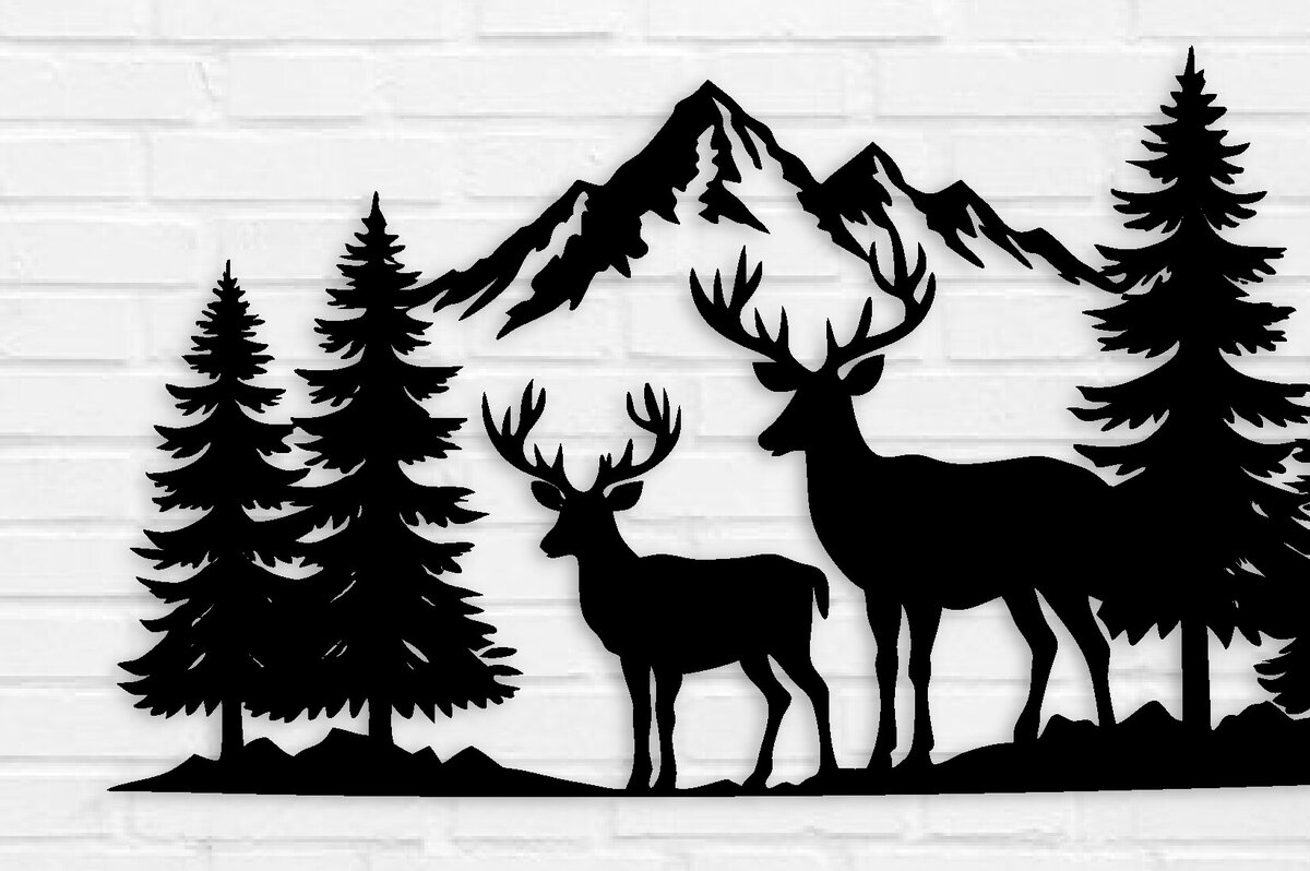 Intra απο ξύλο plywood 3mm-4mm πάχος Χριστουγεννιάτικα κοπής με λέιζερ μεταλλικών τοίχων Δίασταση 40x40 cm INTRAFABR-106373095