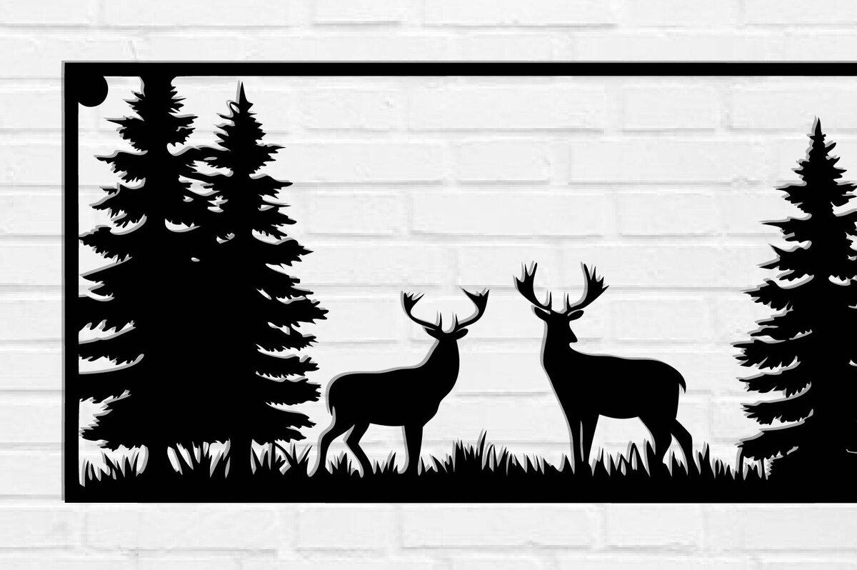 Intra απο ξύλο plywood 3mm-4mm πάχος Χριστουγεννιάτικα κοπής με λέιζερ μεταλλικών τοίχων Δίασταση 40x40 cm INTRAFABR-110588012