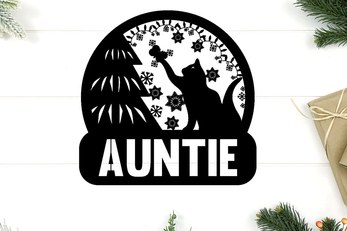 Intra απο ξύλο plywood 3mm-4mm πάχος Χριστουγεννιάτικη Μεταλλική Διακόσμηση Τοίχων Τέχνης Δίασταση 40x40 cm INTRAFABR-81924232