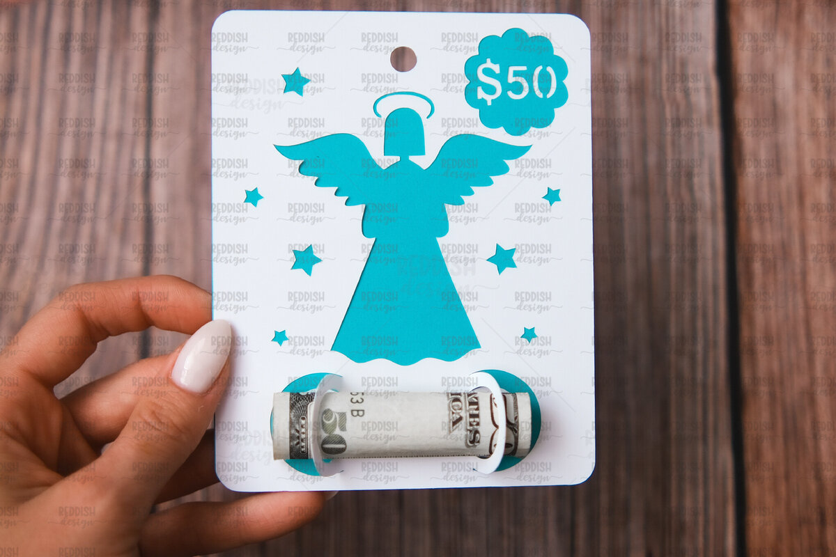 Σετ των 3 Intra απο ξύλο plywood 3mm-4mm πάχος Θήκη για Χριστουγεννιάτικες κάρτες Δίασταση 4x5 cm INTRAFABR-107962504