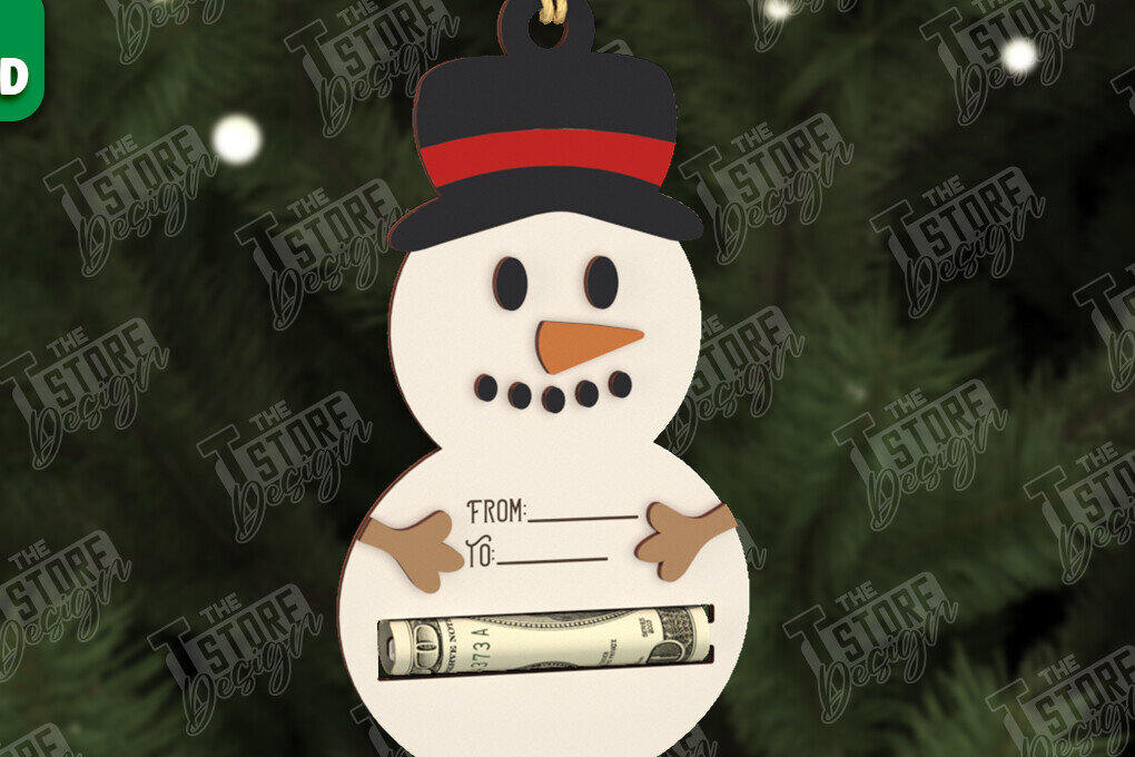 Σετ των 2 Intra απο ξύλο plywood 3mm-4mm πάχος Κάτοχος Χριστουγέννων | Δώρο διακοπών Δίασταση 15x15 cm INTRAFABR-107105144