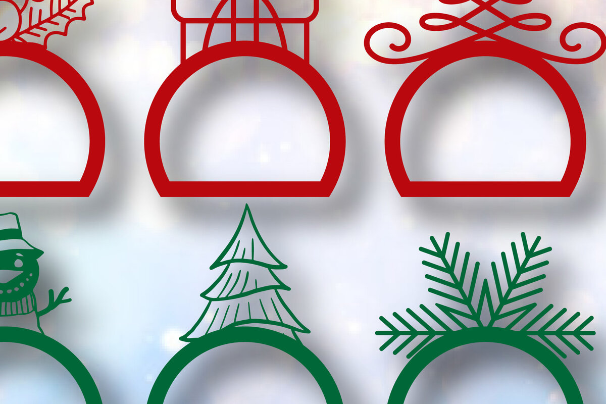 Σετ των 2 Intra απο ξύλο plywood 3mm-4mm πάχος Δαχτυλίδι χριστουγεννιάτικου χαρτοπετσέτας Δίασταση 25x25 cm INTRAFABR-47649360