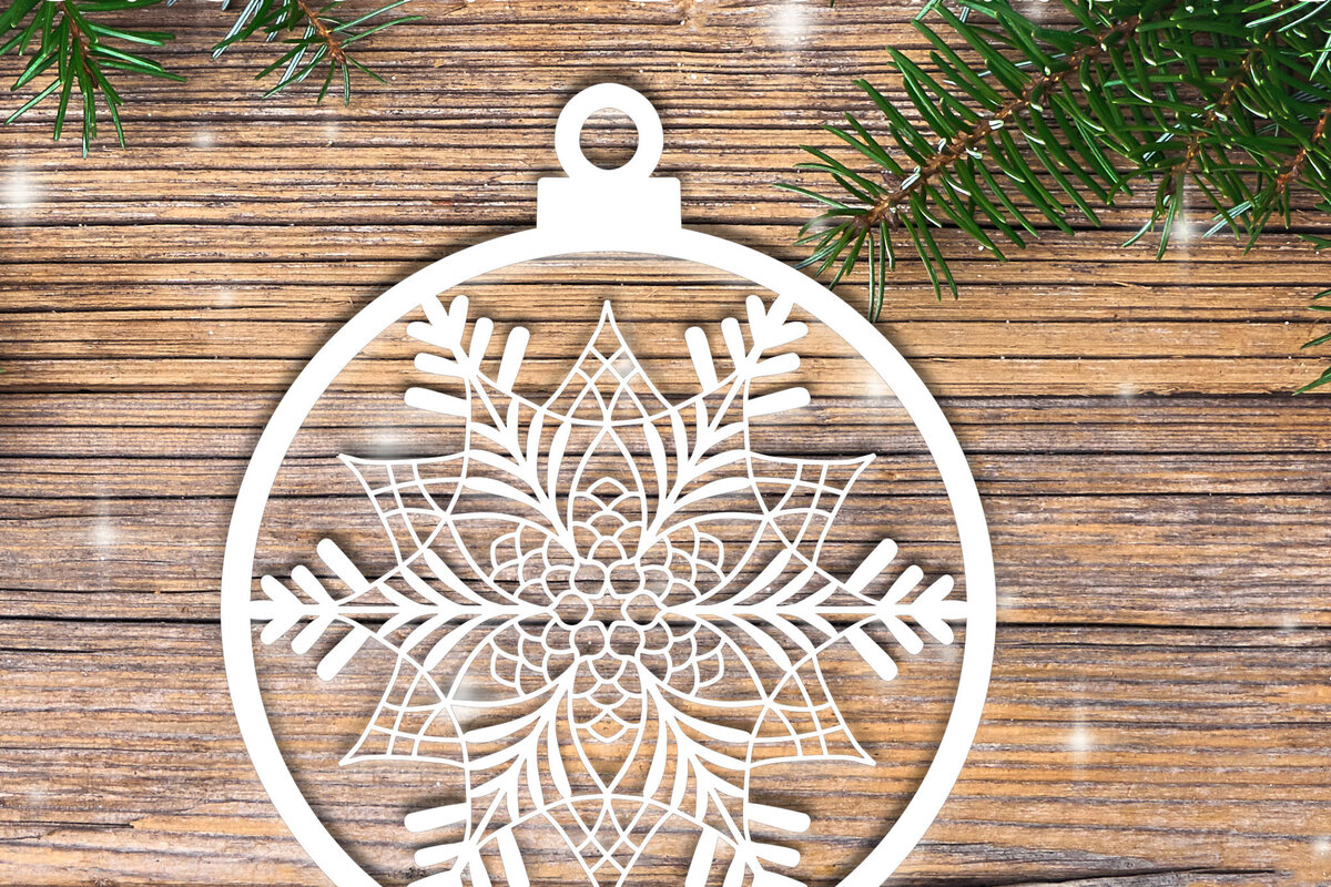 Σετ των 3 Intra απο ξύλο plywood 3mm-4mm πάχος Κοπής Χριστουγεννιάτικου Στολίδι V3 Δίασταση 8x8 cm INTRAFABR-19848543