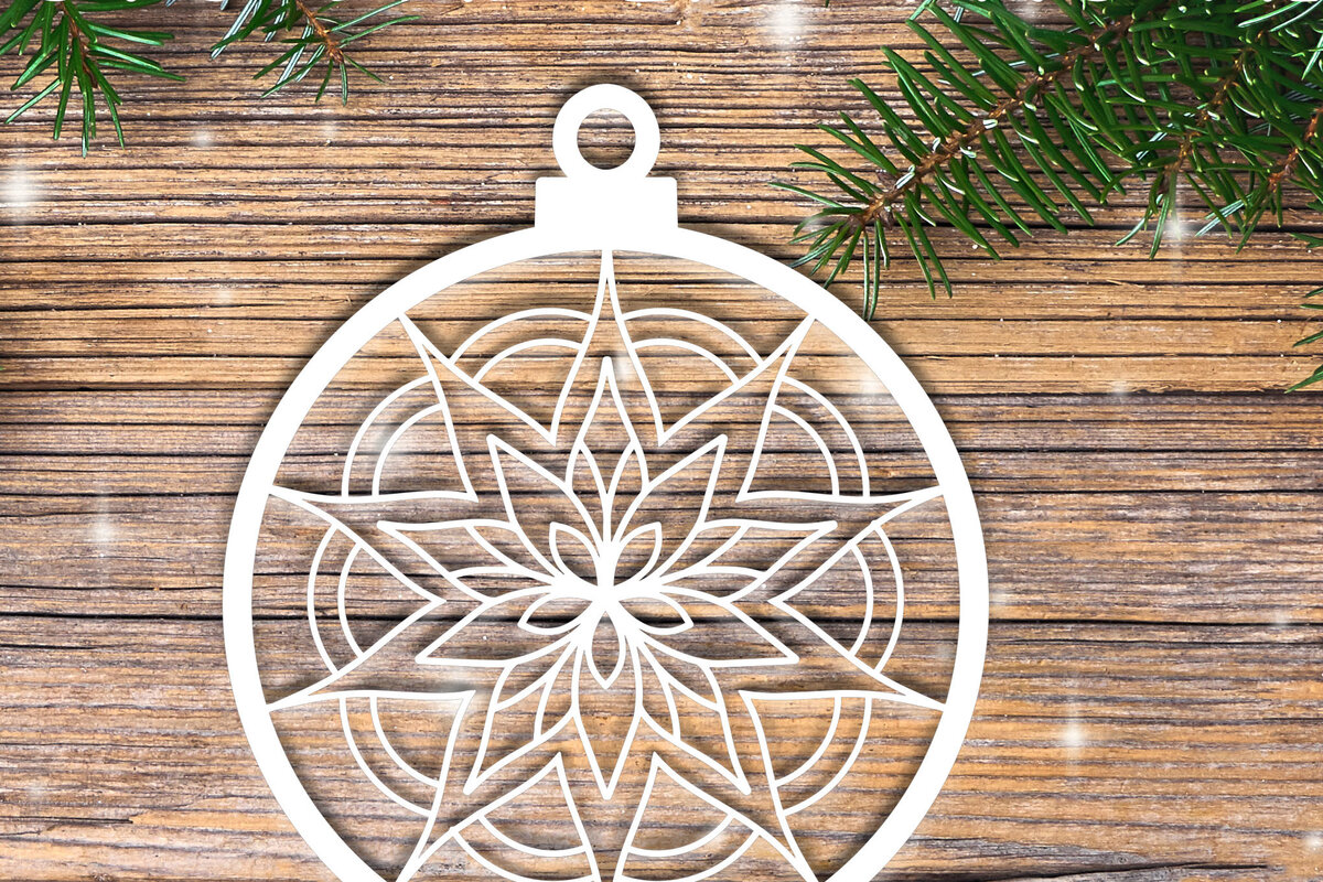 Σετ των 3 Intra απο ξύλο plywood 3mm-4mm πάχος Κοπής Χριστουγεννιάτικου Στολίδι V6 Δίασταση 8x8 cm INTRAFABR-19848513