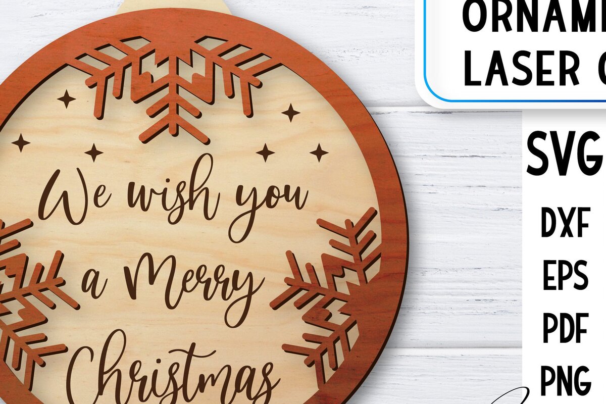 Σετ των 3 Intra απο ξύλο plywood 3mm-4mm πάχος Χριστουγεννιάτικο Στολίδι | Δίασταση 8x8 cm INTRAFABR-36577121