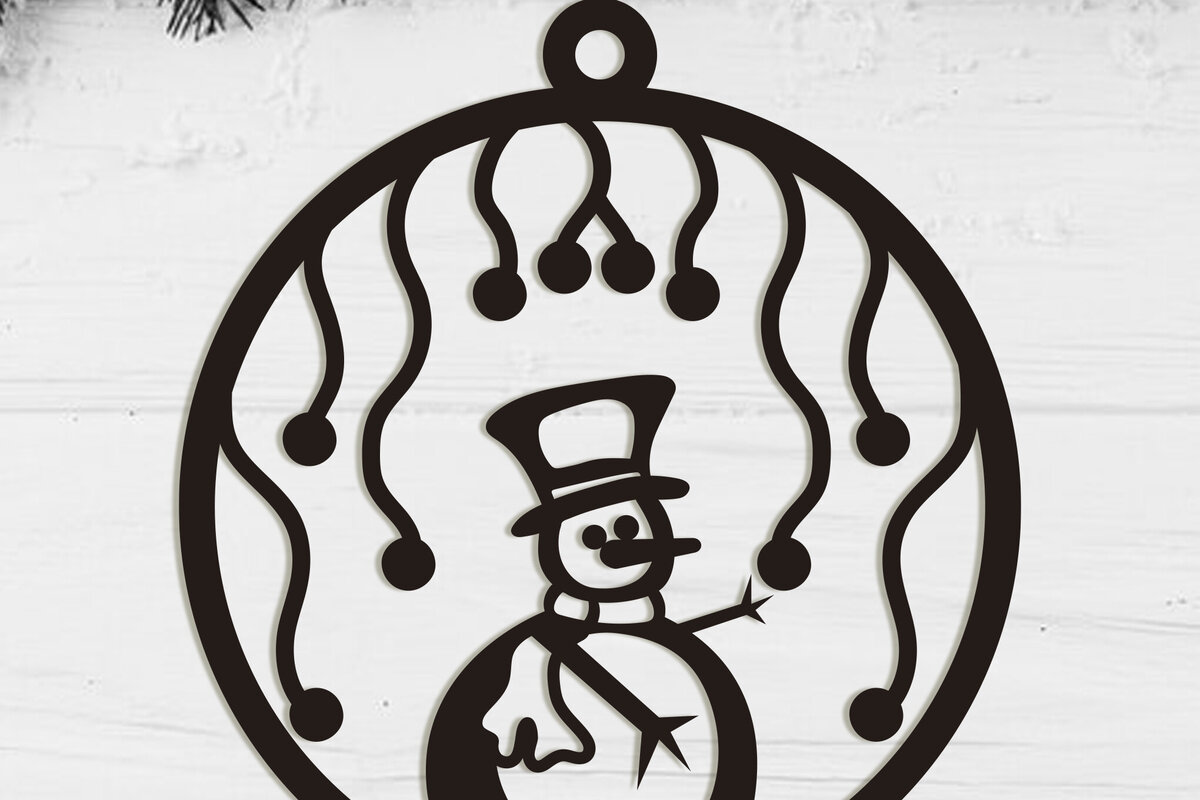 Σετ των 3 Intra απο ξύλο plywood 3mm-4mm πάχος Χριστουγεννιάτικο Στολίδι Δίασταση 8x8 cm INTRAFABR-108652846