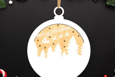 Intra απο ξύλο plywood 3mm-4mm πάχος  Χριστουγεννιάτικου Στολίδι Δίασταση 8x8 cm INTRAFABR-79554239