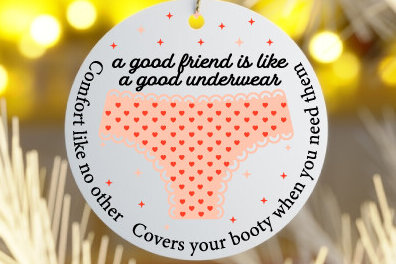 Σετ των 3 Intra απο ξύλο plywood 3mm-4mm πάχος Χριστουγεννιάτικο Στολίδι Design Δίασταση 8x8 cm INTRAFABR-86213956