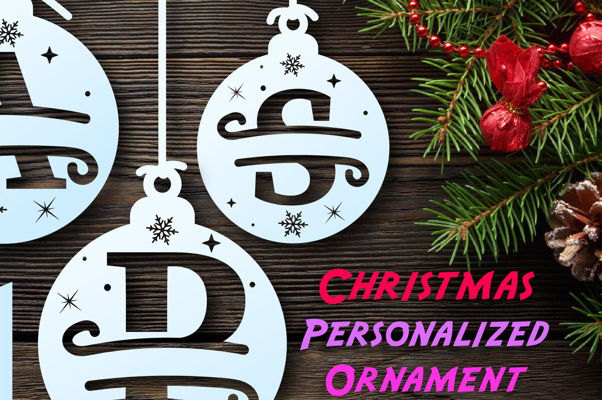 Σετ των 3 Intra απο ξύλο plywood 3mm-4mm πάχος Χριστουγεννιάτικο Προσωποποιημένο Στολίδι Δίασταση 8x8 cm INTRAFABR-47752706