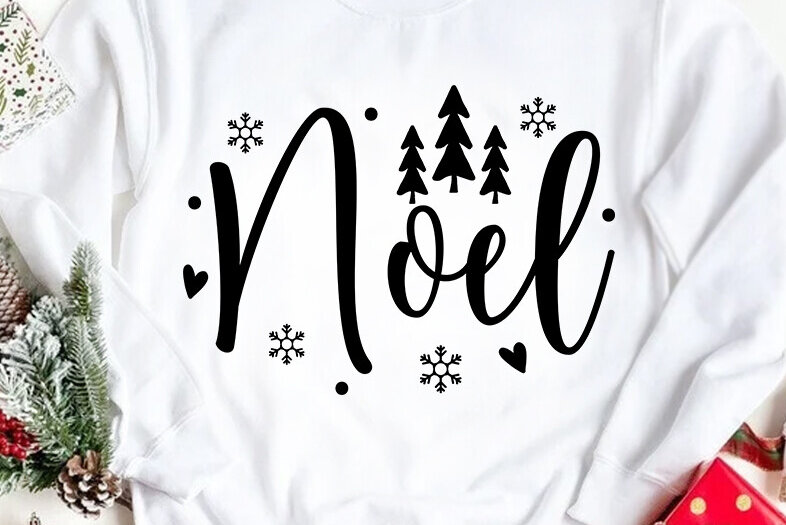 Σετ των 2 Intra απο ξύλο plywood 3mm-4mm πάχος Χριστουγεννιάτικο απόσπασμα Noel Design Δίασταση 15x15 cm INTRAFABR-80545442