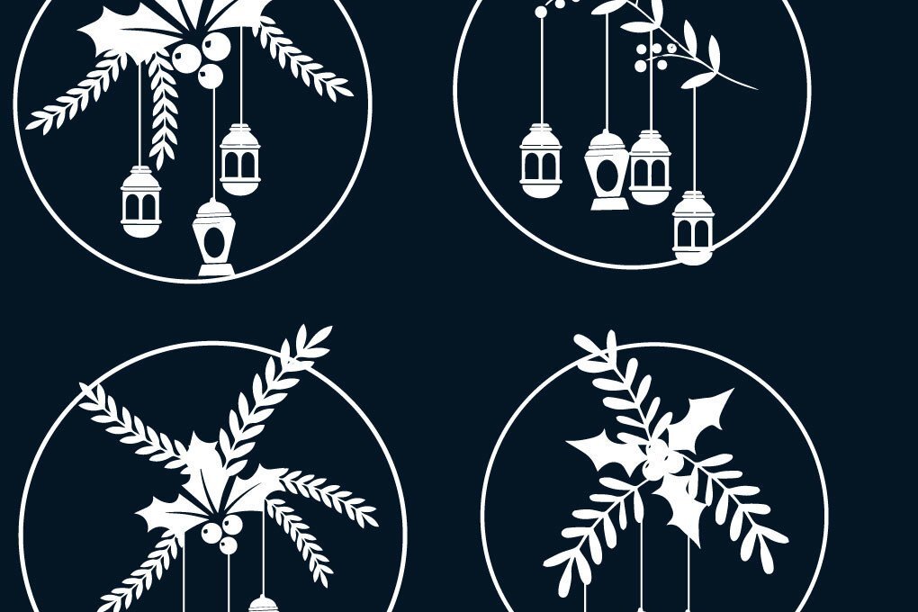 Intra απο ξύλο plywood 3mm-4mm πάχος Χριστουγεννιάτικο στρογγυλό φανάρι Δίασταση 30x20 cm INTRAFABR-40503996