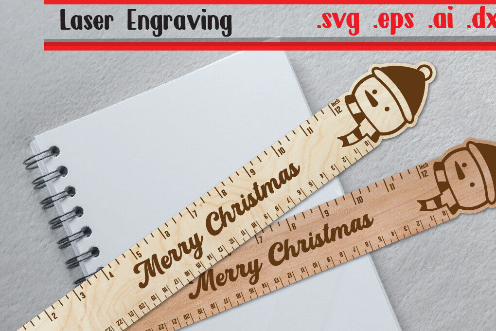 Σετ των 2 Intra απο ξύλο plywood 3mm-4mm πάχος Χριστουγεννιάτικος χάρακας | Χριστουγεννιάτικος Ξύλινος Χάρακας Δίασταση 12x12 cm INTRAFABR-108561912