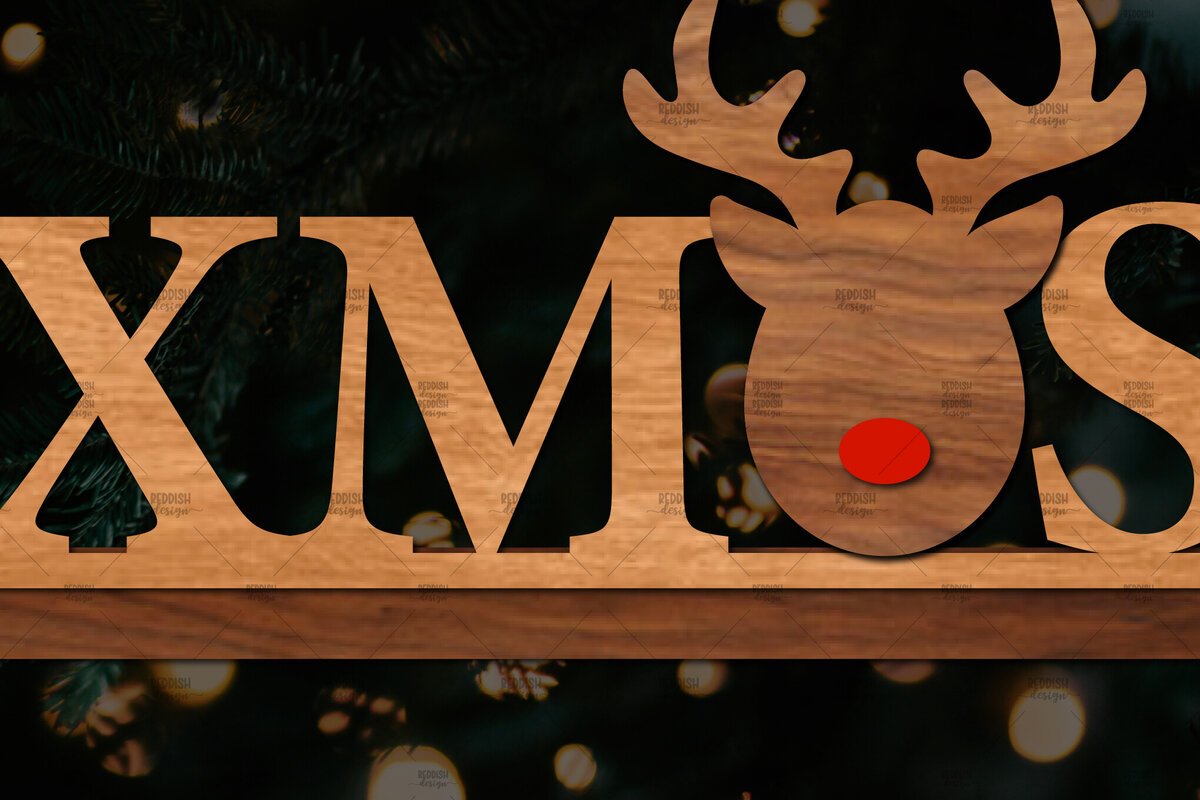 Intra απο ξύλο plywood 3mm-4mm πάχος Χριστουγεννιάτικη σκηνή 3D Δίασταση 15x15 cm INTRAFABR-113220190