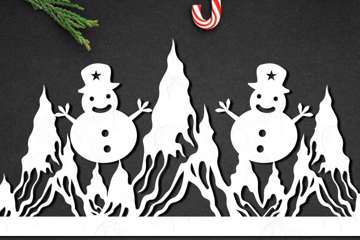 Σετ των 2 Intra απο ξύλο plywood 3mm-4mm πάχος Χριστουγεννιάτικο Σκηνικό Χαρτί Κοπή Δίασταση 15x15 cm INTRAFABR-111784222