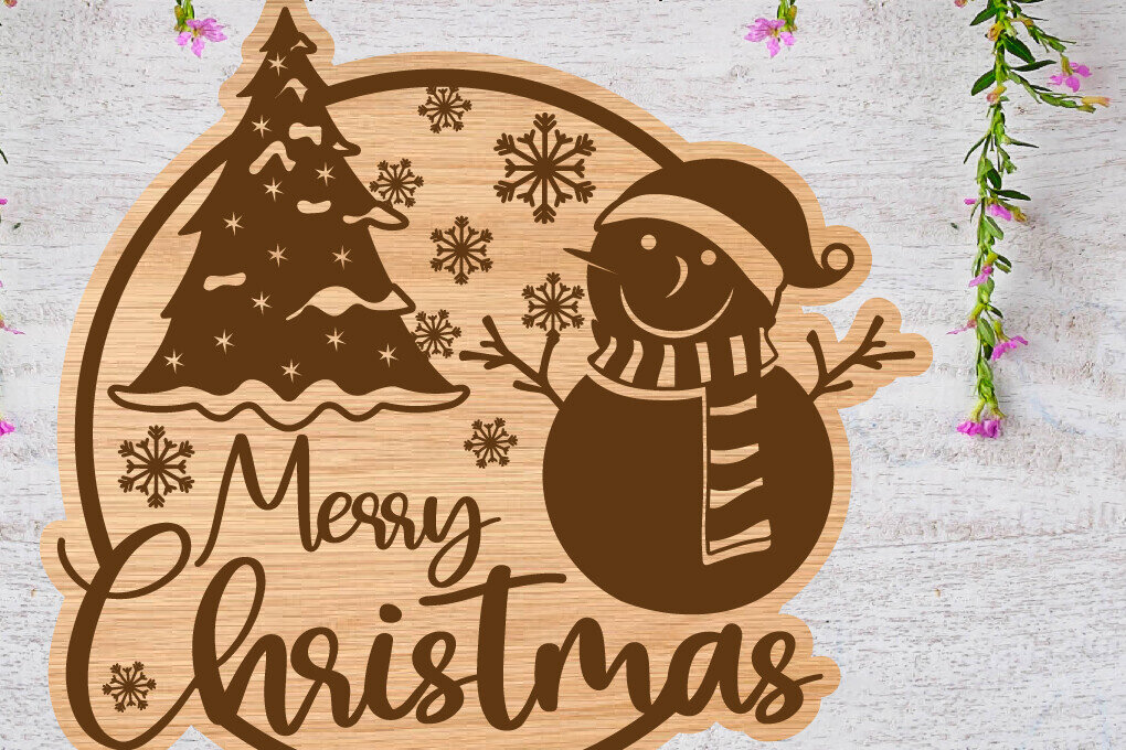 Intra απο ξύλο plywood 3mm-4mm πάχος Χριστουγεννιάτικη πινακίδα 10 | Χριστουγεννιάτικη Δίασταση 30x20 cm INTRAFABR-86277692