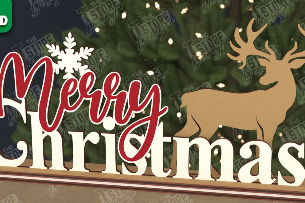 Σετ των 3 Intra απο ξύλο plywood 3mm-4mm πάχος Χριστουγεννιάτικη πινακίδα |Εορταστική διακόσμηση| Ιδέα δώρου Δίασταση 15x15 cm INTRAFABR-107358804