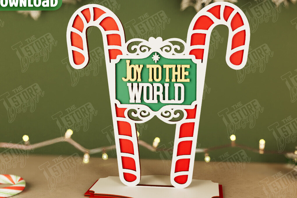 Σετ των 2 Intra απο ξύλο plywood 3mm-4mm πάχος Χριστουγεννιάτικη πινακίδα | Διακοπές | Ιδέα δώρου|CNC Δίασταση 15x15 cm INTRAFABR-107621601