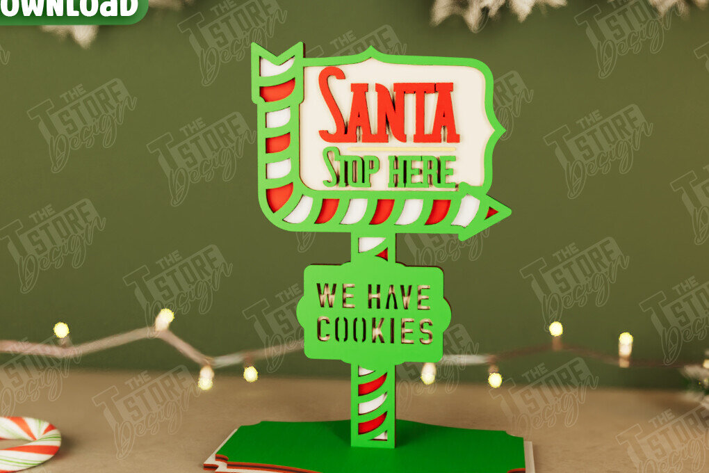 Σετ των 2 Intra απο ξύλο plywood 3mm-4mm πάχος Χριστουγεννιάτικη πινακίδα | Διακοπές | Ιδέα δώρου|CNC Δίασταση 15x15 cm INTRAFABR-107621617