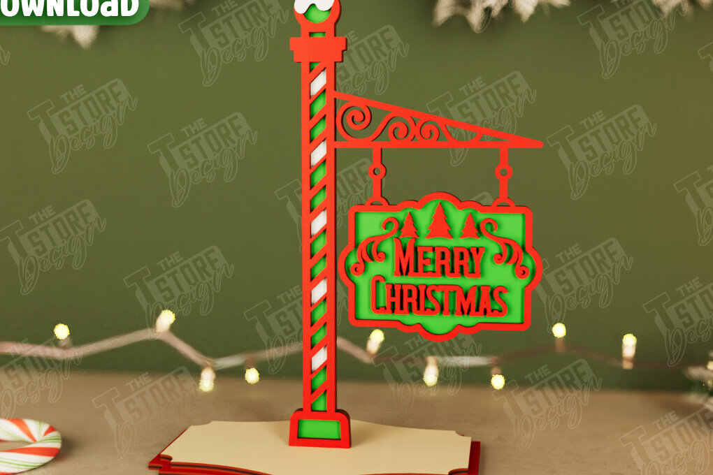 Σετ των 2 Intra απο ξύλο plywood 3mm-4mm πάχος Χριστουγεννιάτικη πινακίδα | Διακοπές | Ιδέα δώρου|CNC Δίασταση 15x15 cm INTRAFABR-107621545